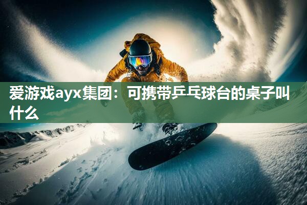 爱游戏ayx集团：可携带乒乓球台的桌子叫什么