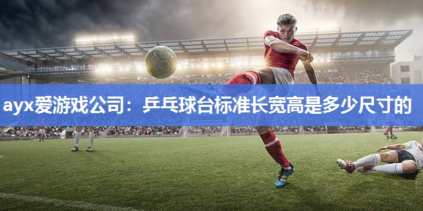 ayx爱游戏公司：乒乓球台标准长宽高是多少尺寸的