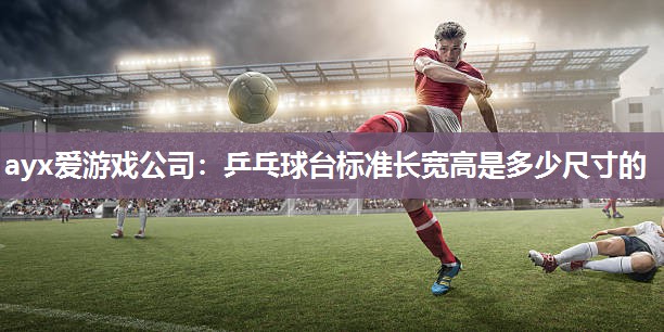 乒乓球台标准长宽高是多少尺寸的