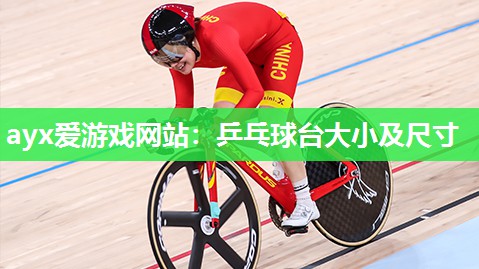 乒乓球台大小及尺寸