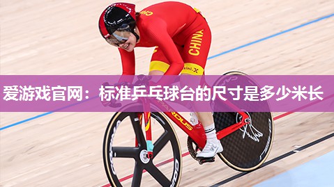 标准乒乓球台的尺寸是多少米长
